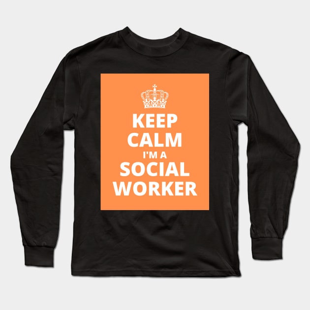 social Worker great Long Sleeve T-Shirt by Justine Nolanz